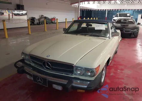1983 Mercedes-Benz 380 Sl z USA, uszkodzony, nr VIN WDBBA45A1DB021379